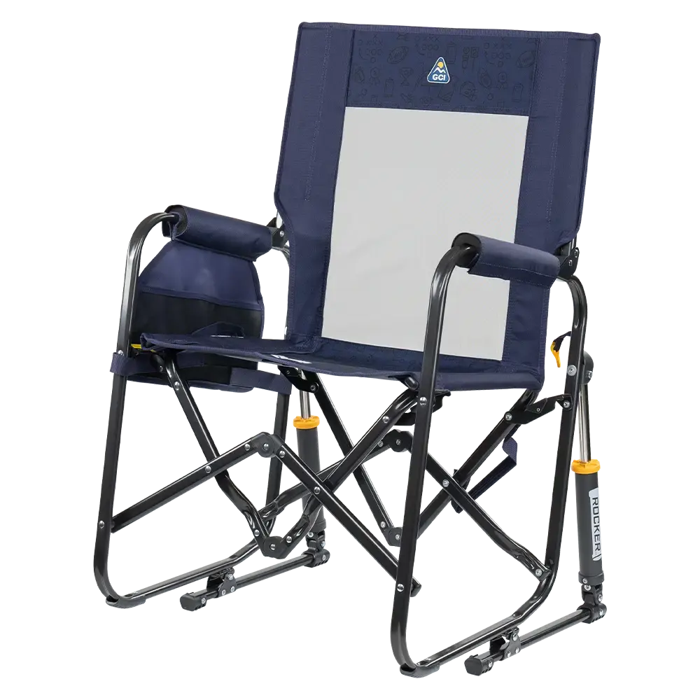 Outdoor Stowaway Rocker - Portable Camping Rocker Chair