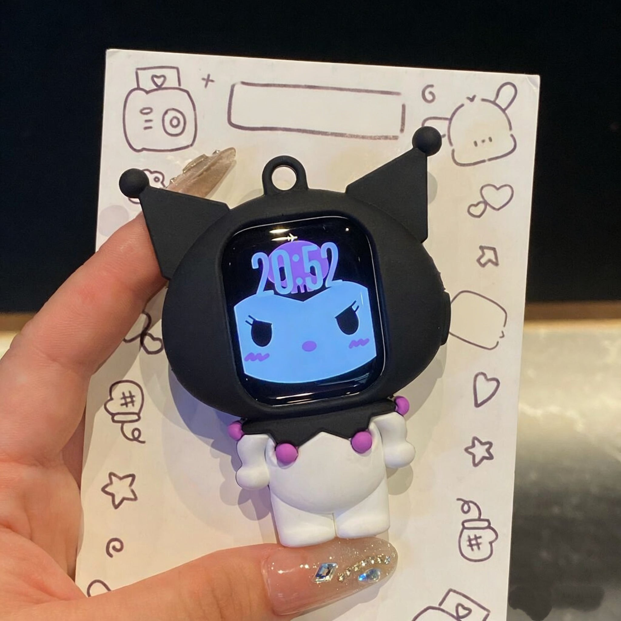 Hellokitty Shape Silicone Apple Watch Case
