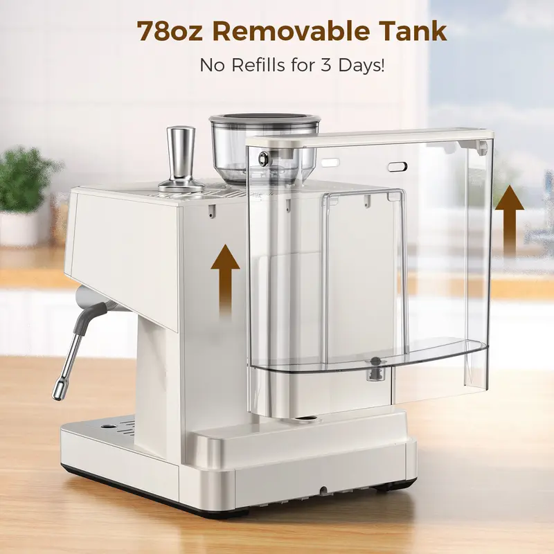 🔥Last Chance Sale🔥58mm Commercial Espresso Machine with Barista Grinder and Milk Frother