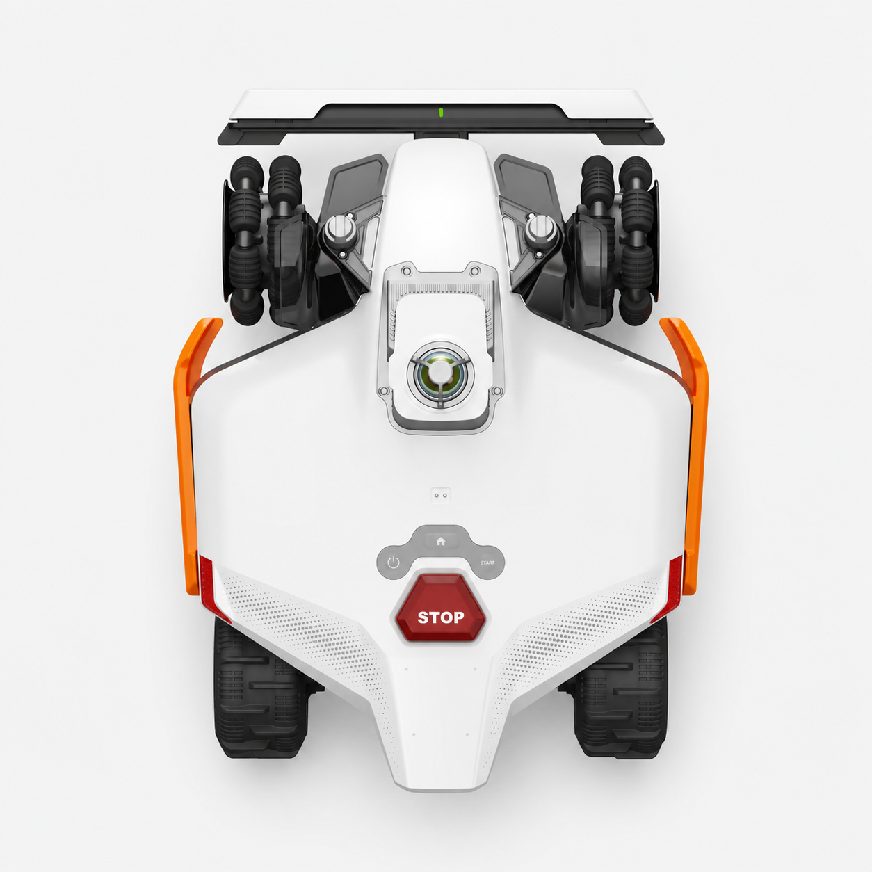 🔥 Smart All-Terrain Robotic Lawn Mower – RTK Precision Navigation, AWD Performance & Automatic Charging
