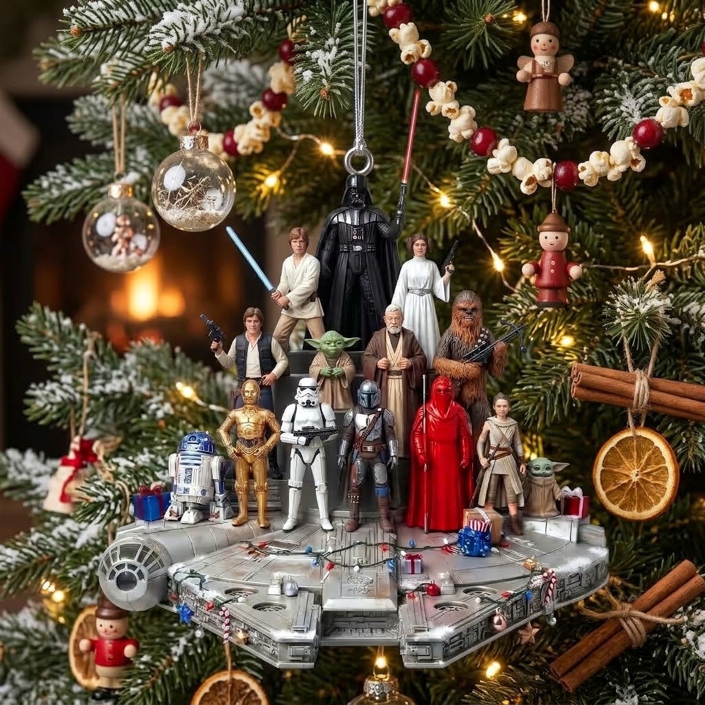 Millennium Falcon Holiday Ornament
