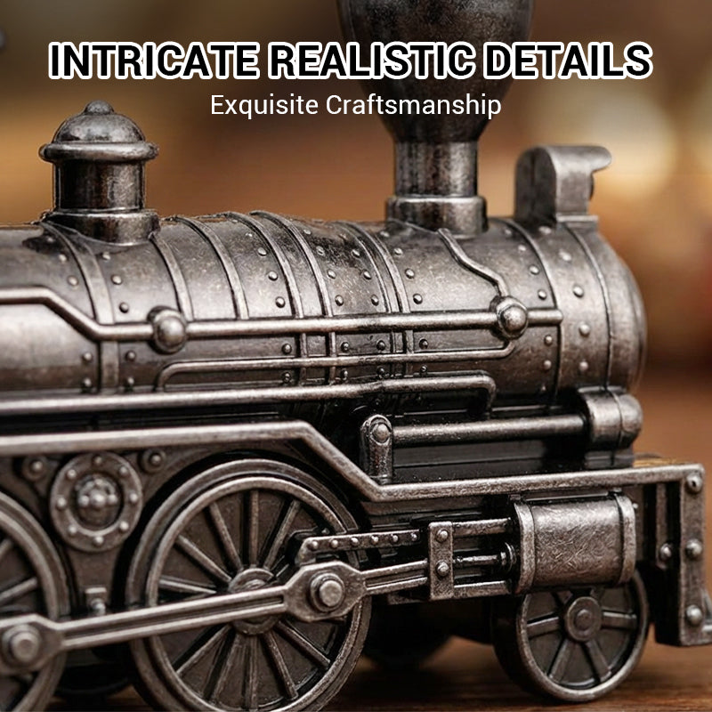 Retro Locomotive Model Alarm Clock