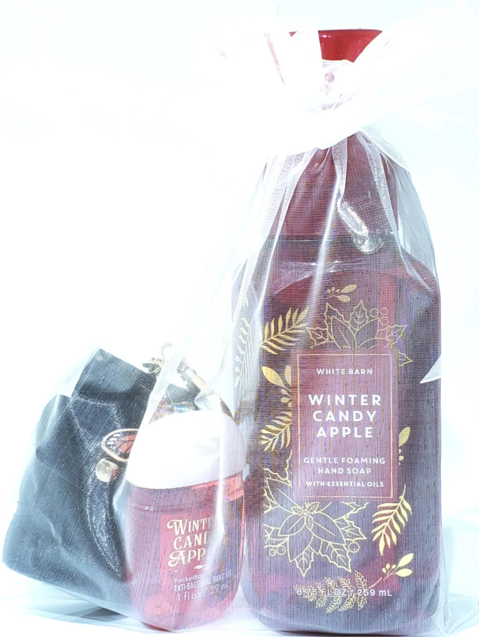 Winter Candy Apple Hand Soap,PocketBac. PocketBac Holder
