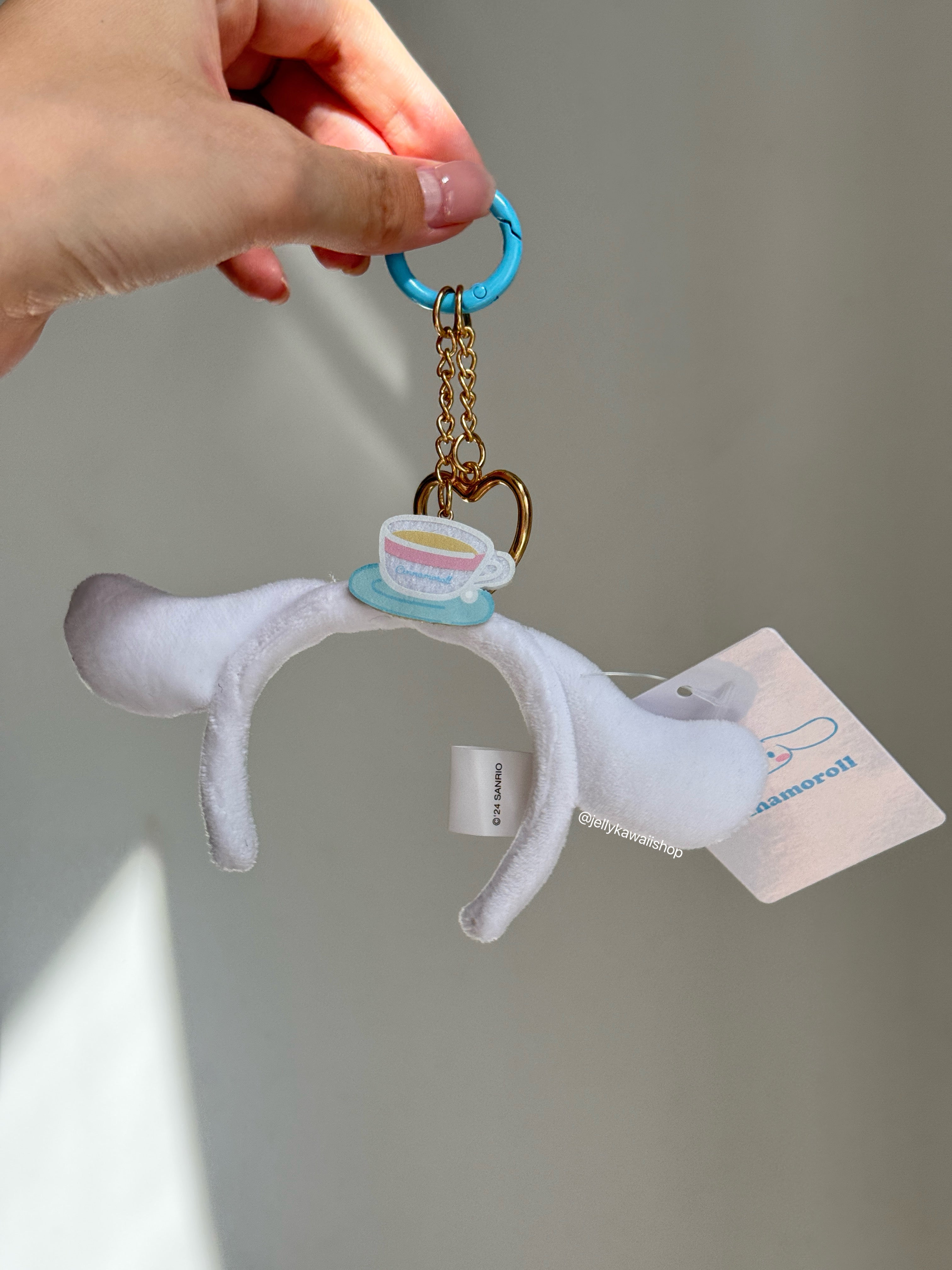 Sanrio Plush hair band 17cm Doll Clothes Suitable for 17cm Labubu Plushies Keychain Accessories