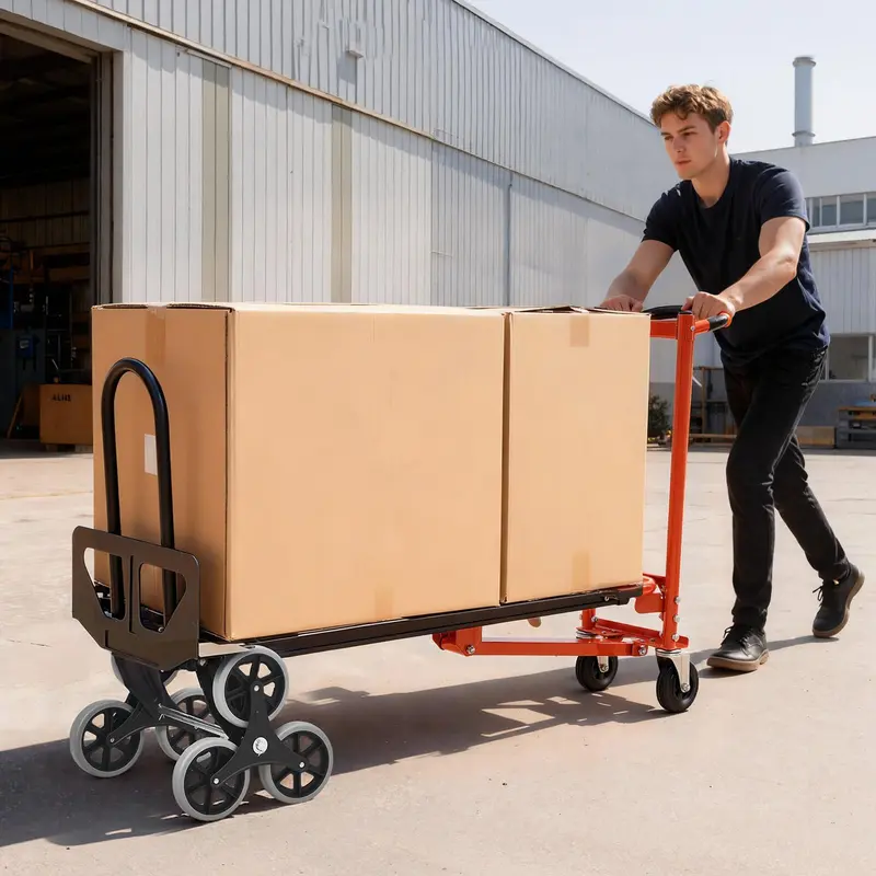 3 In 1 Industrial Stair Climbing Cart, 770 lbs