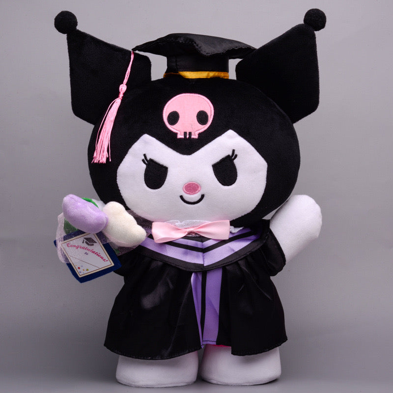 Sanrio Graduation Plushies Toy (14inch &10inch& 4inch)