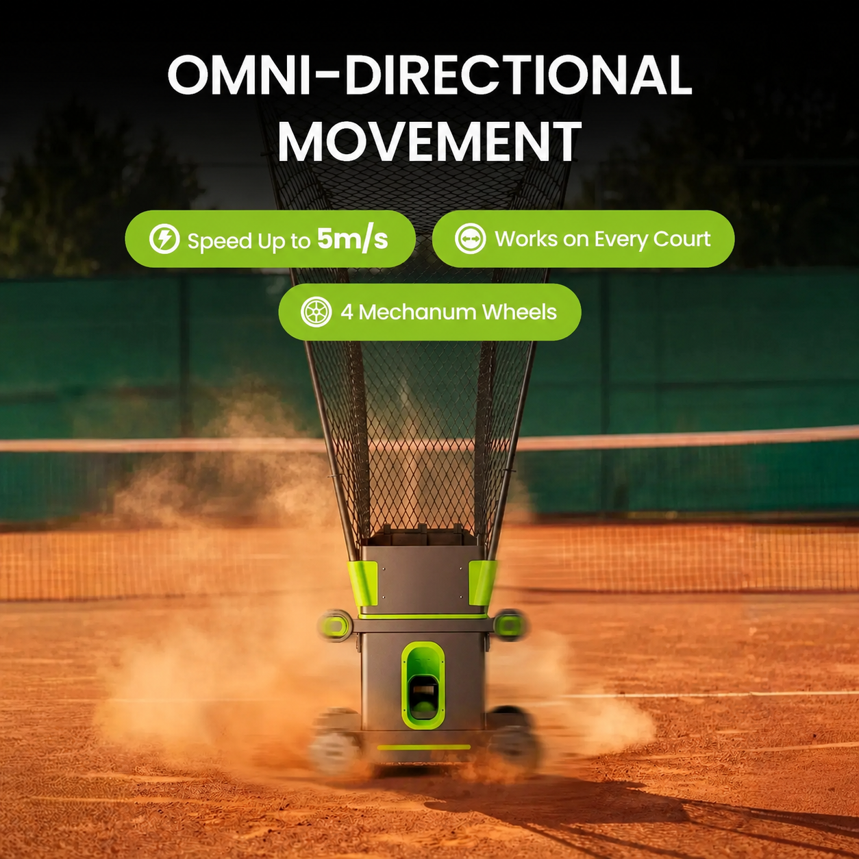 🔥 Limited-Time Offer: Smart Tennis Training Robot + FREE Racket Gift 🎾
