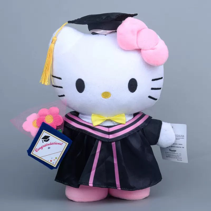 Sanrio Graduation Plushies Toy (14inch &10inch& 4inch)