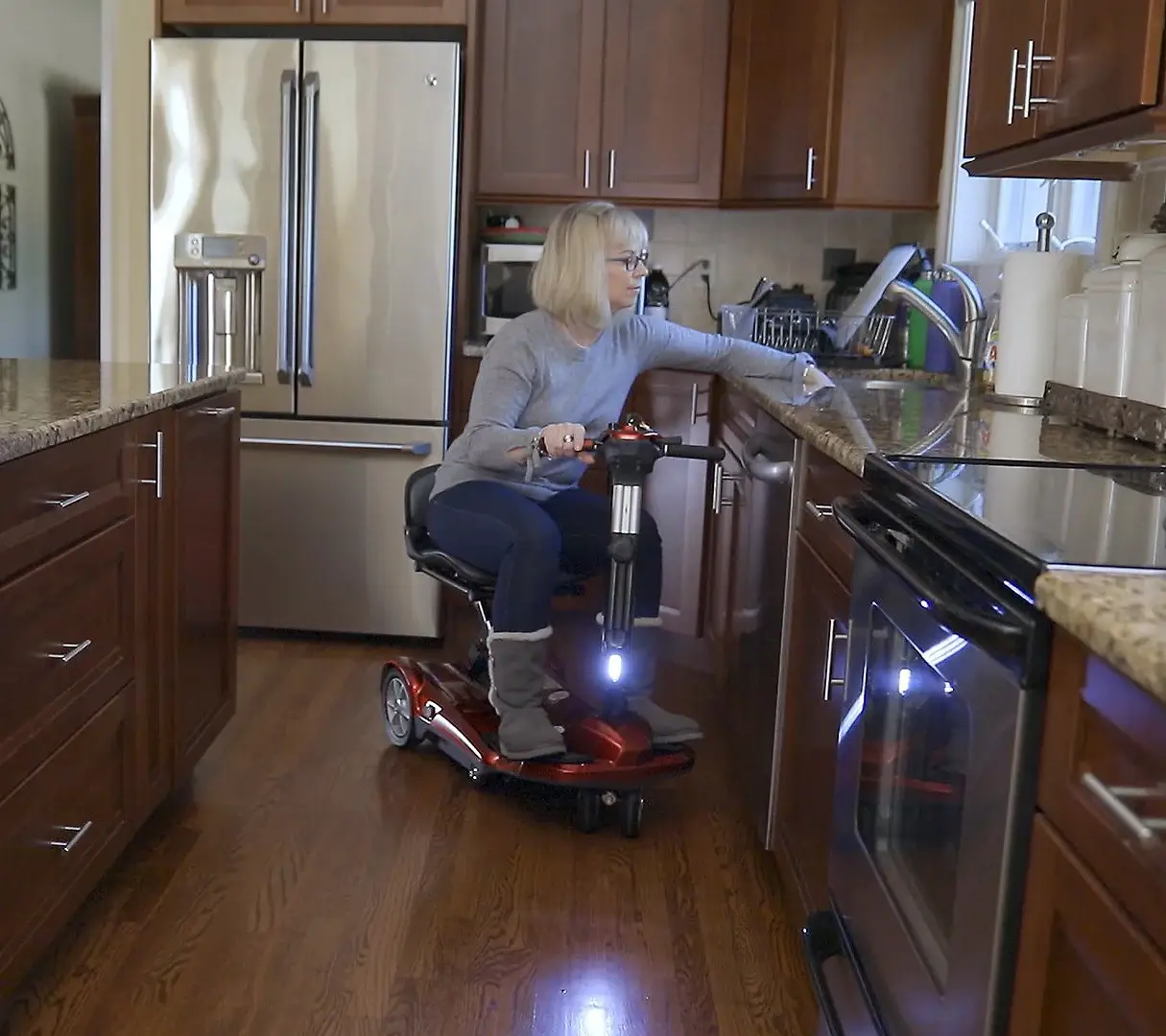 Last Day For Clearance✨Easy Move Folding Travel Scooter(Free gift: Front basket)