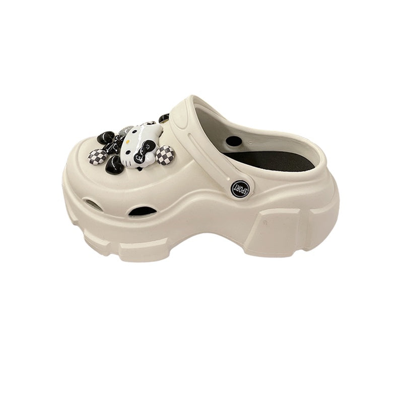 Hellokitty Clogs Platform Shoes Sandal