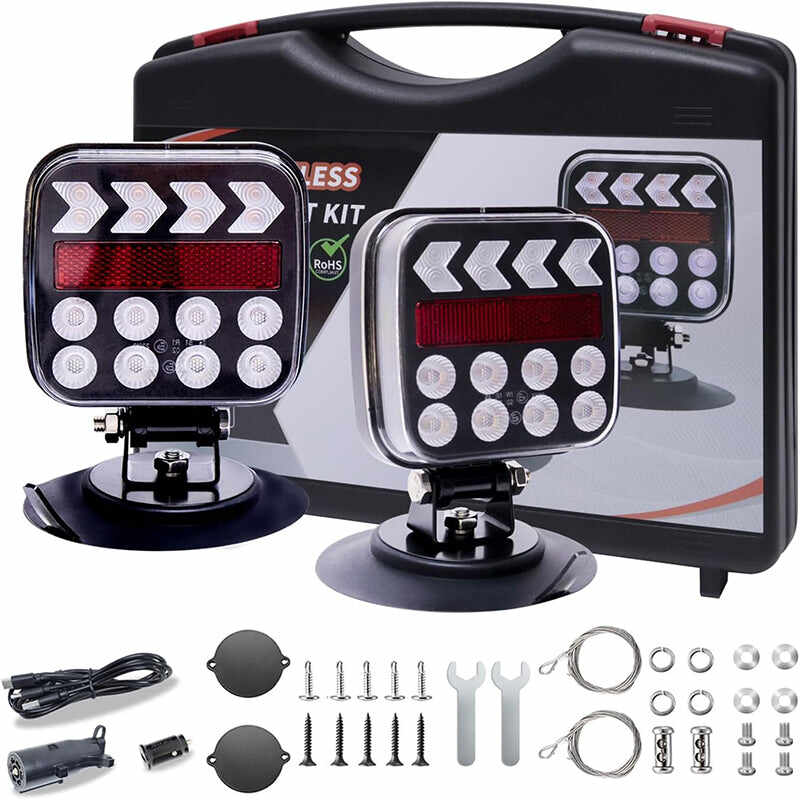 Magnetic Wireless Trailer Lights