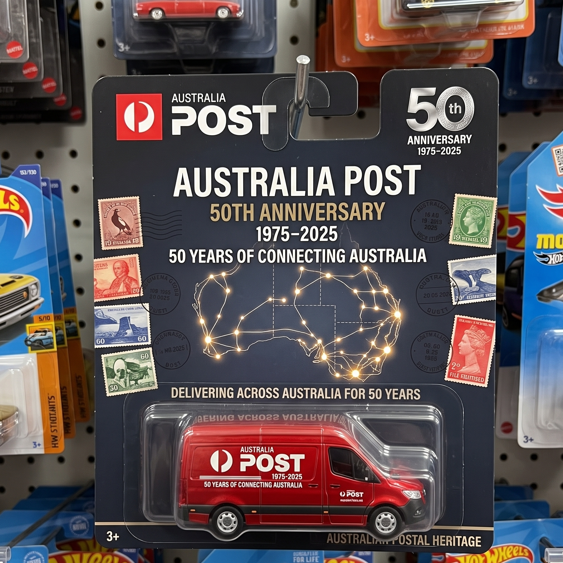 AU Post 50th Anniversary Edition Delivery Van