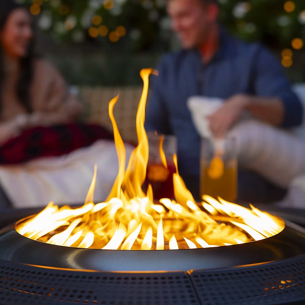 🔥 72,000 BTU Propane Fire Table – Smokeless Outdoor Patio Heater with Instant Flame