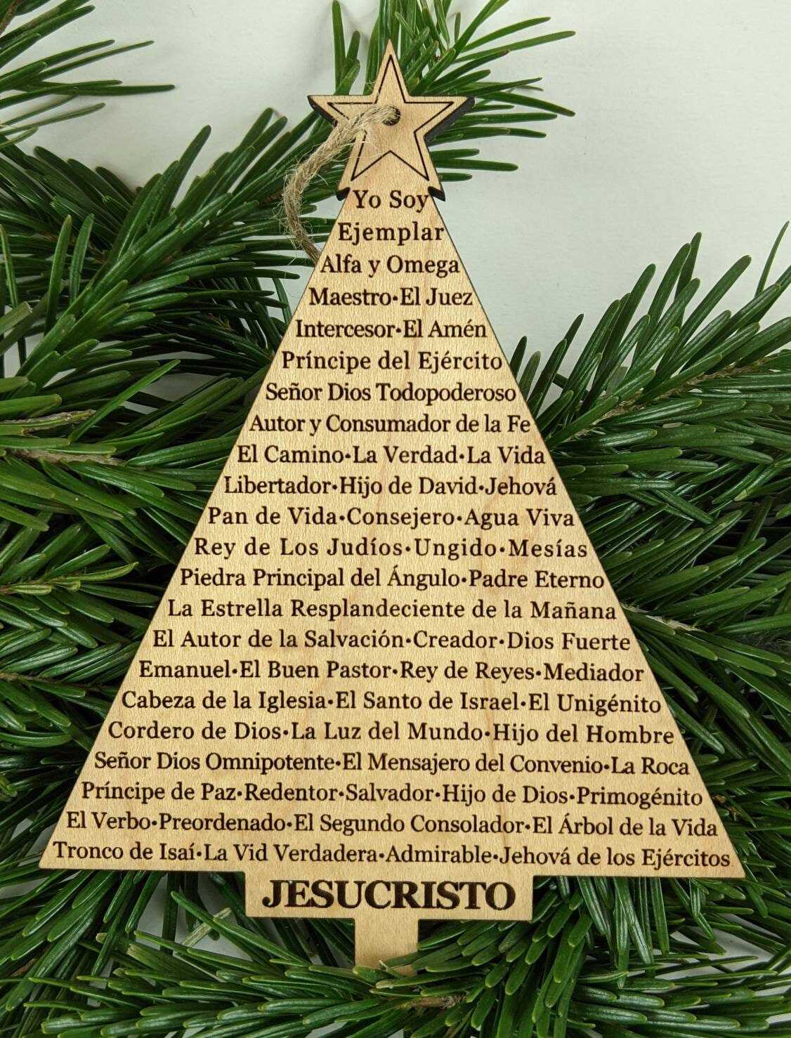 Names of Christ Ornament