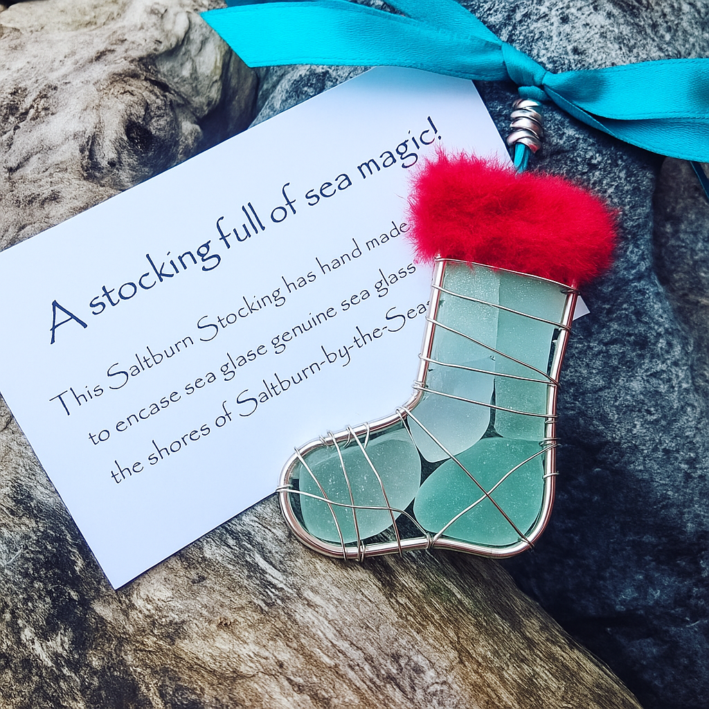 Handmade Sea Glass Ornaments