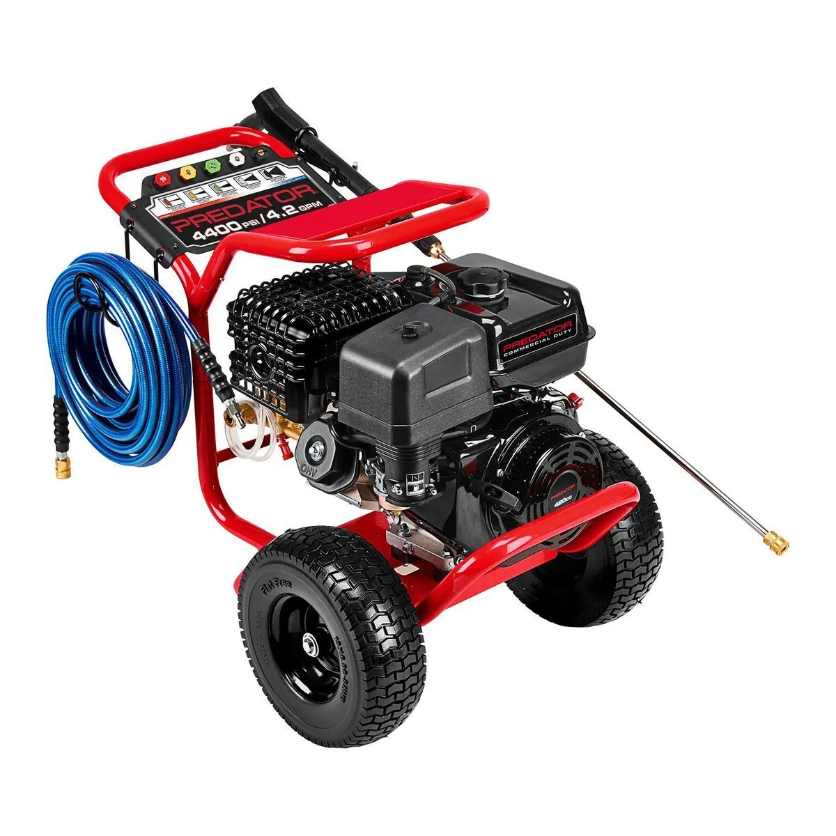 4400 PSI, 4.2 GPM, 13 HP (420cc) Commercial-Duty Pressure Washer, EPA