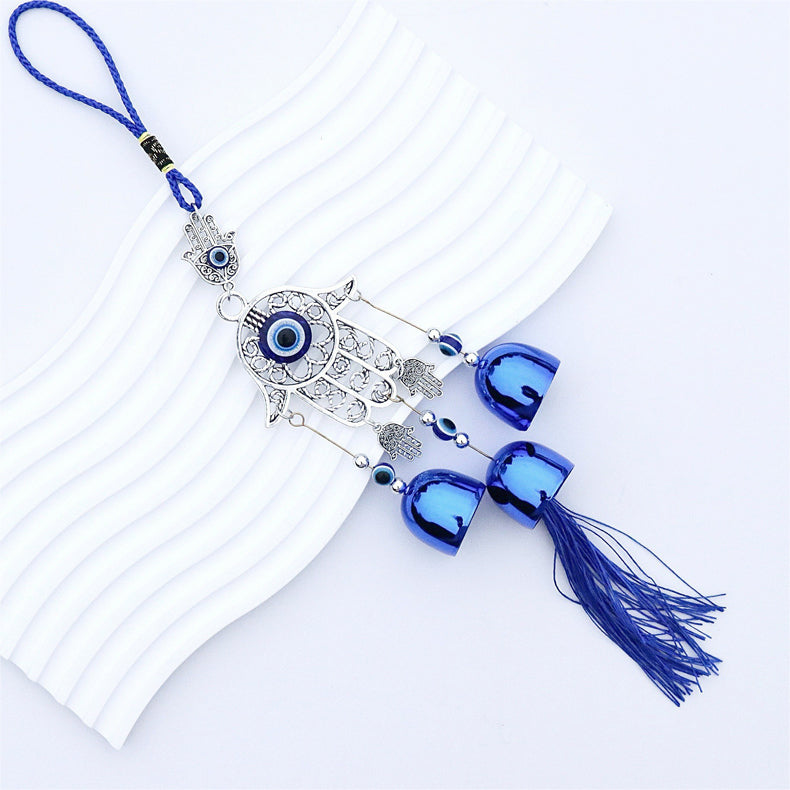 🔮 50% OFF! ✨ Nazar Amulet Wind Chime – Authentic Protection, Soothing Bells & Spiritual Symbolism for Home or Gift 🌬️