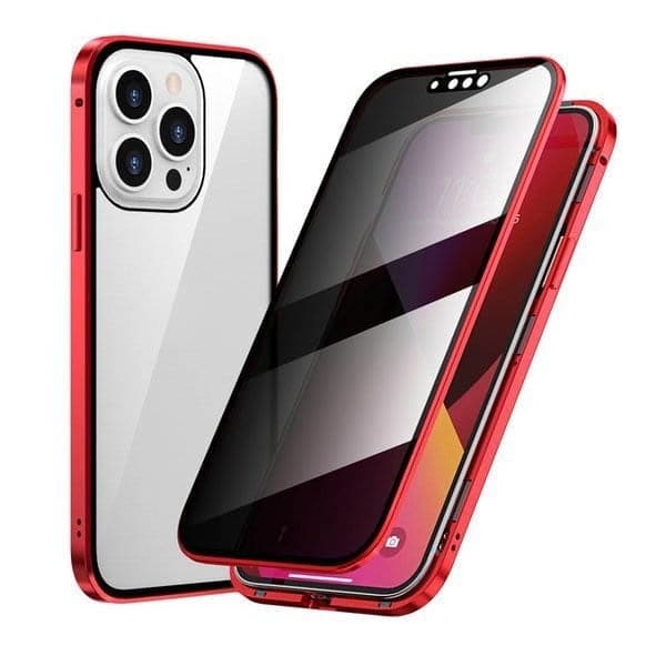 🎁Hot Sale 49% OFF⏳Magnetic iPhone case with privacy glass and metal