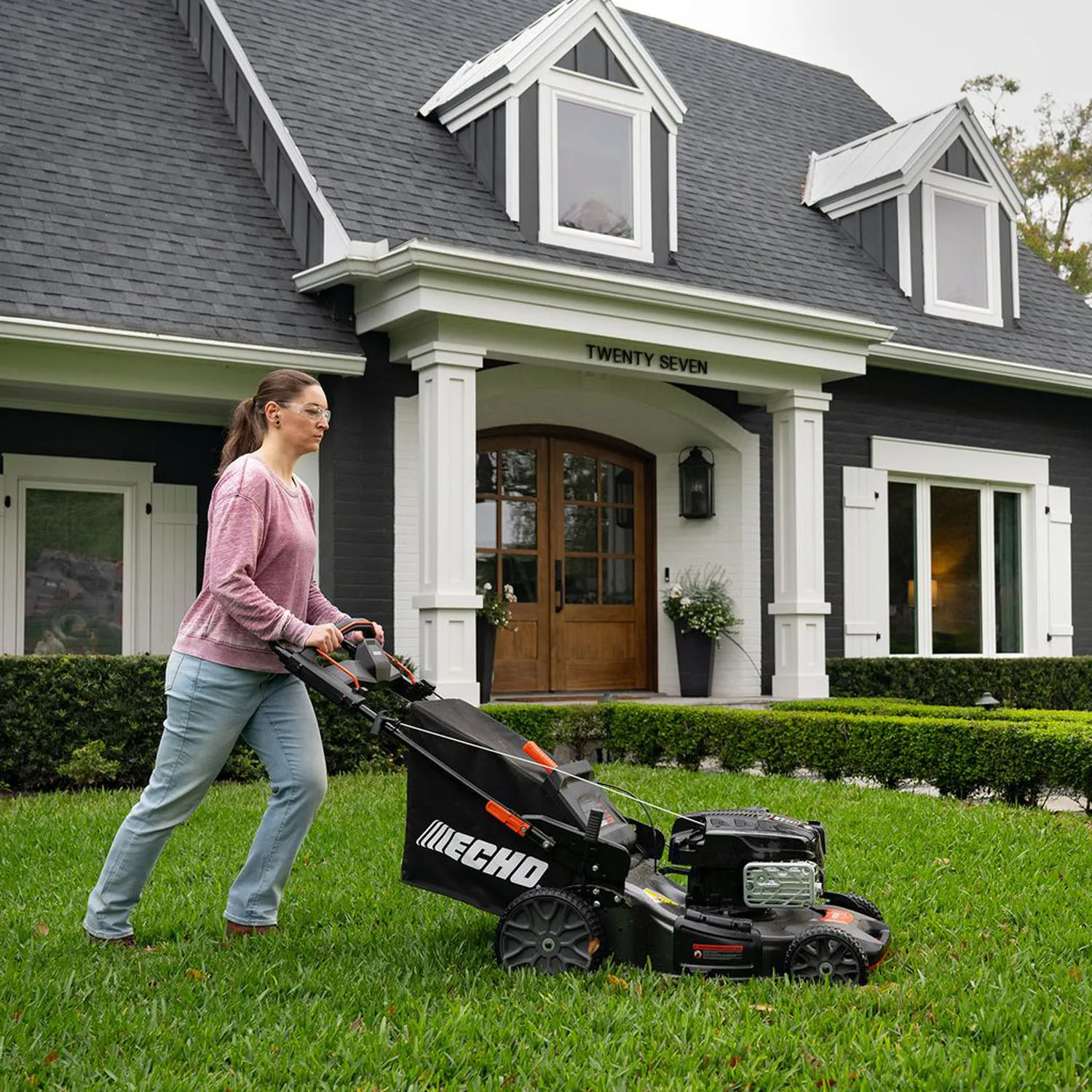 Echo 21 Inch 190 CC Gas-Powered Self-Propelled Lawn Mower