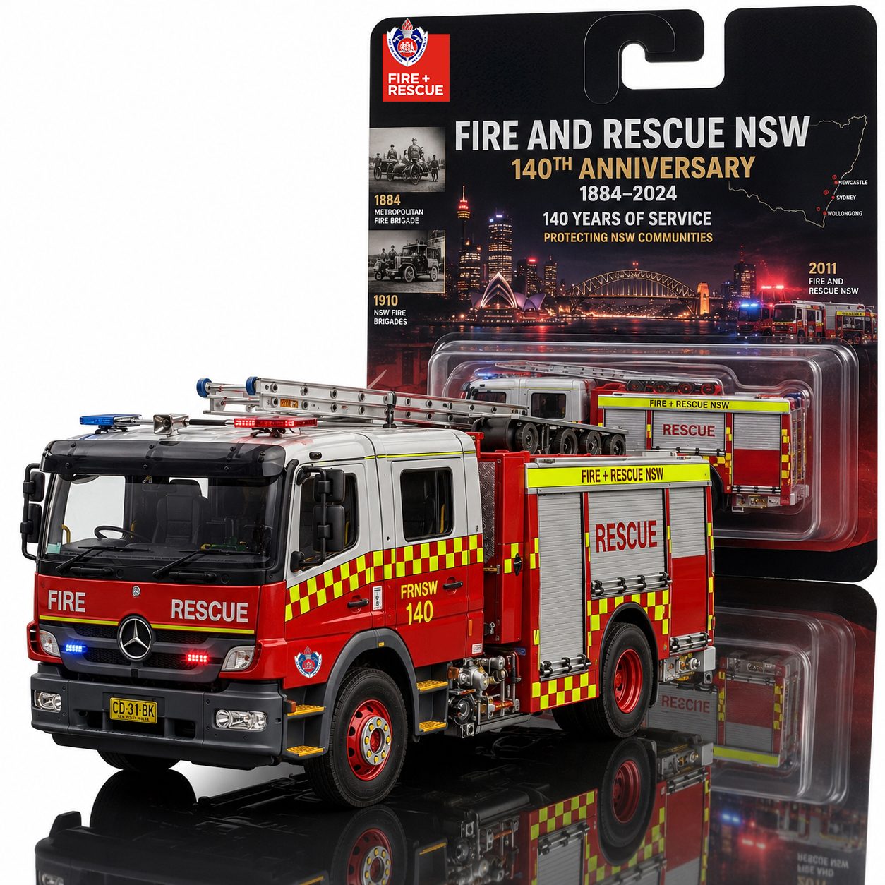 Fire and Rescue NSW 140th Anniversary Fire Car Edition