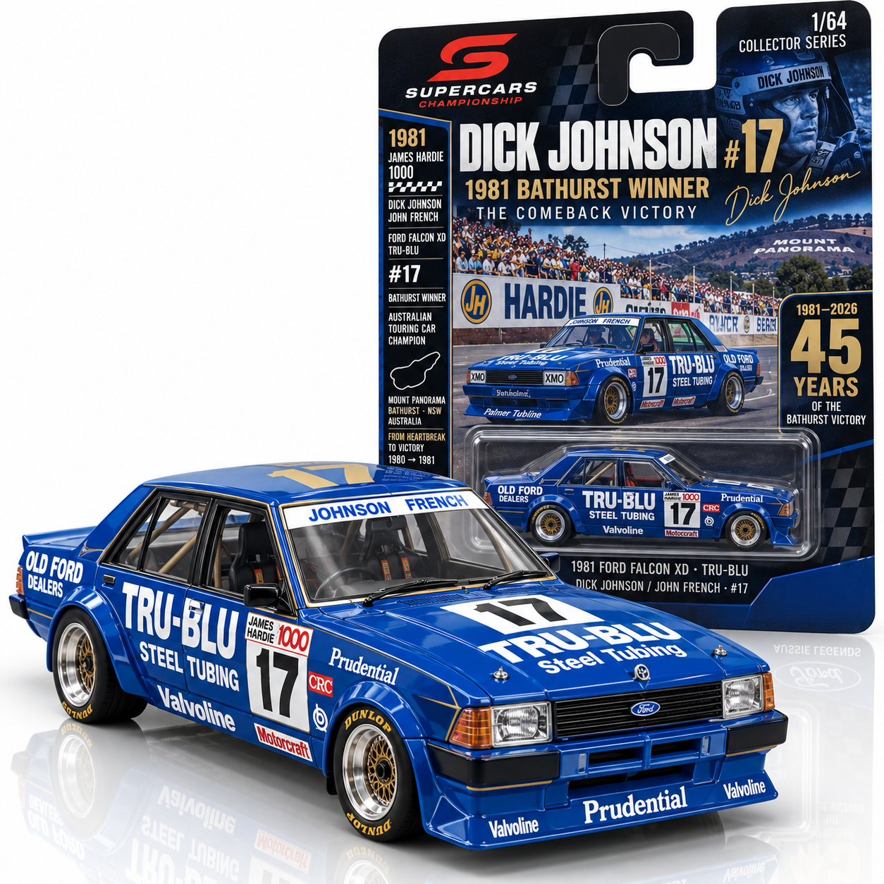 1981 Bathurst Winner 45th Anniversary TRU-BLU Edition