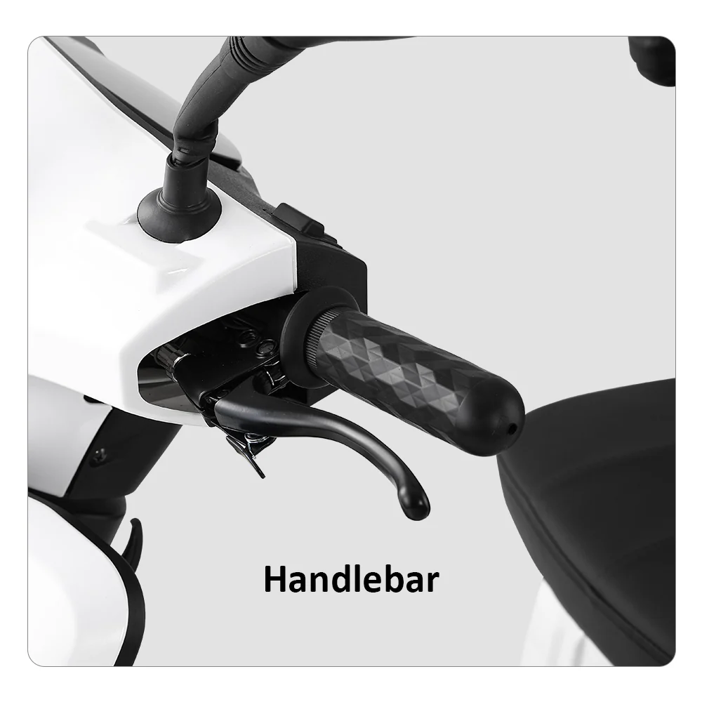 Heavy Duty 4-Wheel Mobility Scooter - 60V/20Ah,35 Miles for Seniors 500lbs with Adjustable Seat and Drum Brake