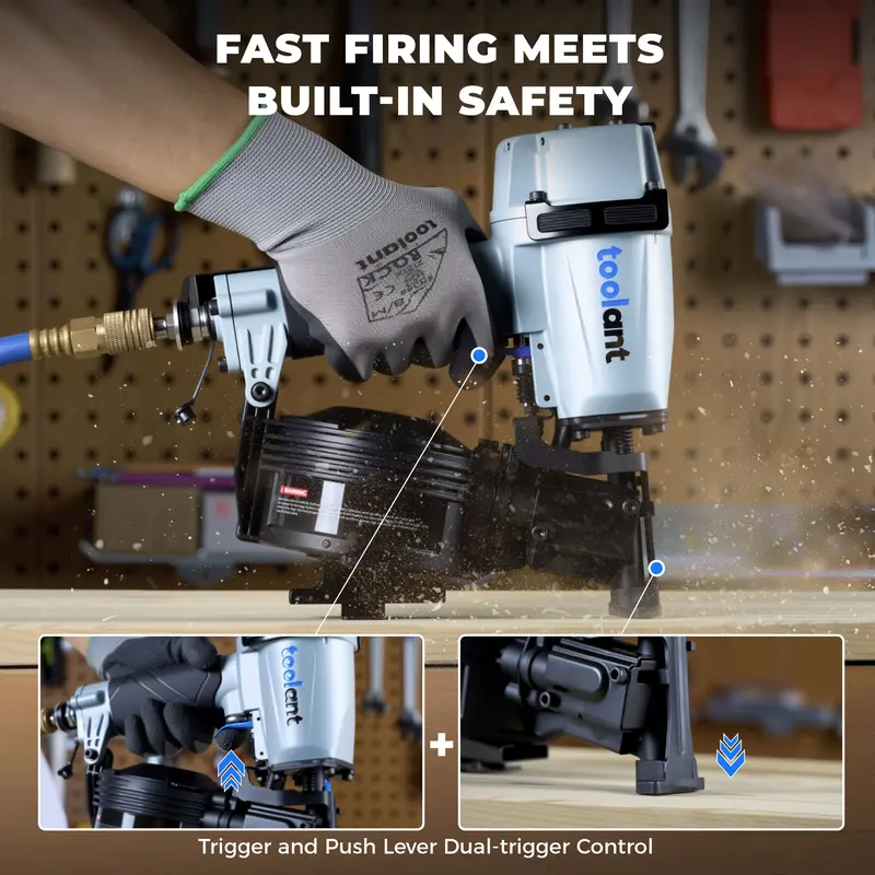 Pneumatic Roofing Nail Gun (Power Tools)