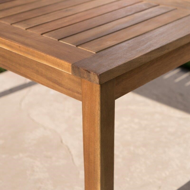 Jamila Solid Wood 8 - Person Seating Group with Cushions