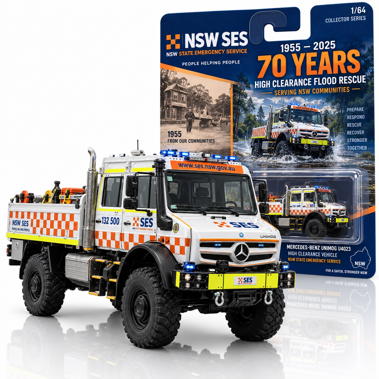 NSW SES 70 Years Flood Rescue Vehicle Edition