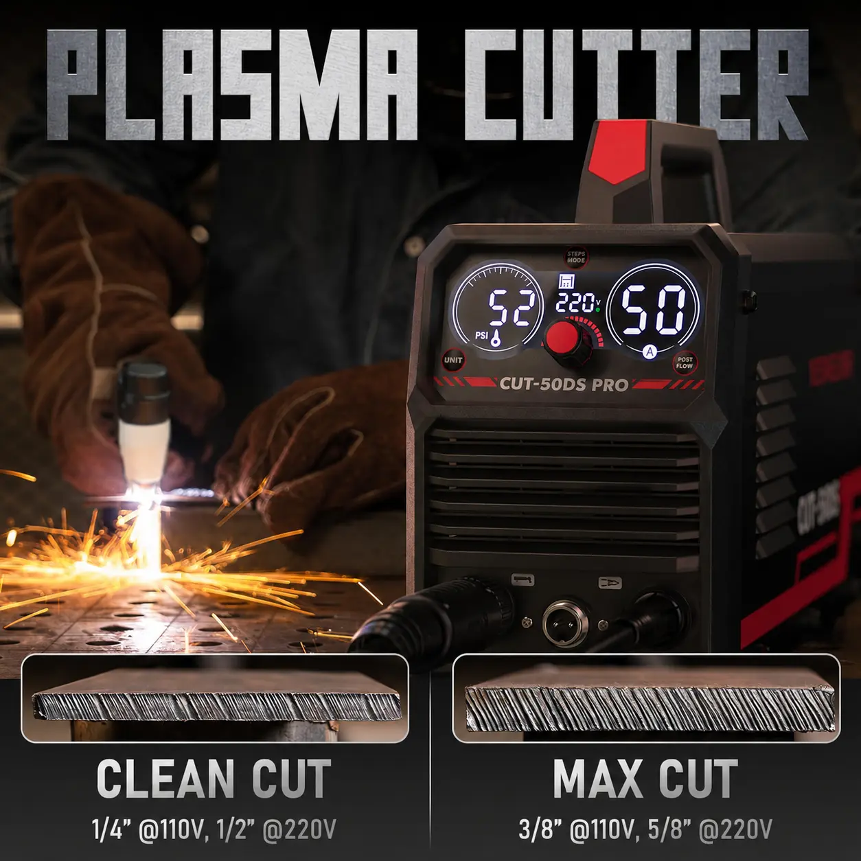 CUT-50DS-PRO Plasma Cutter Kit
