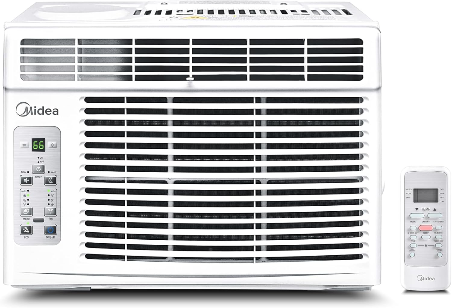 5000 BTU Small Window Air Conditioner, Mechanical & Digital Remote Control Options for Rooms Up To 150 Sq.Ft