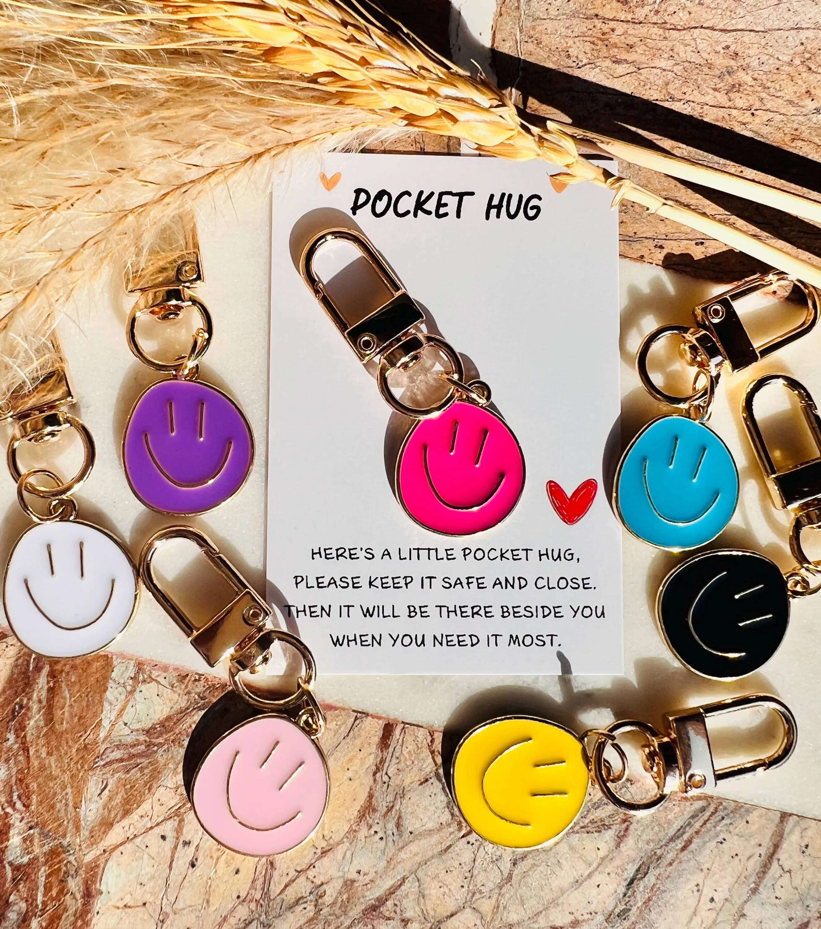 Pocket Hug Keychain for Students