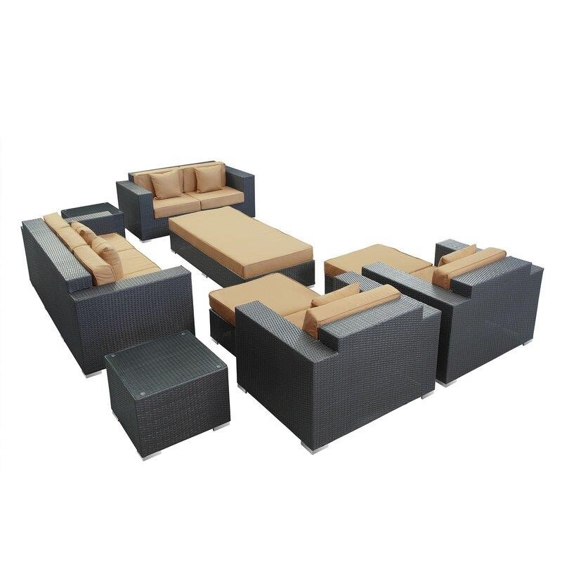 Eclipse 7 - Person Seating Group with Cushions