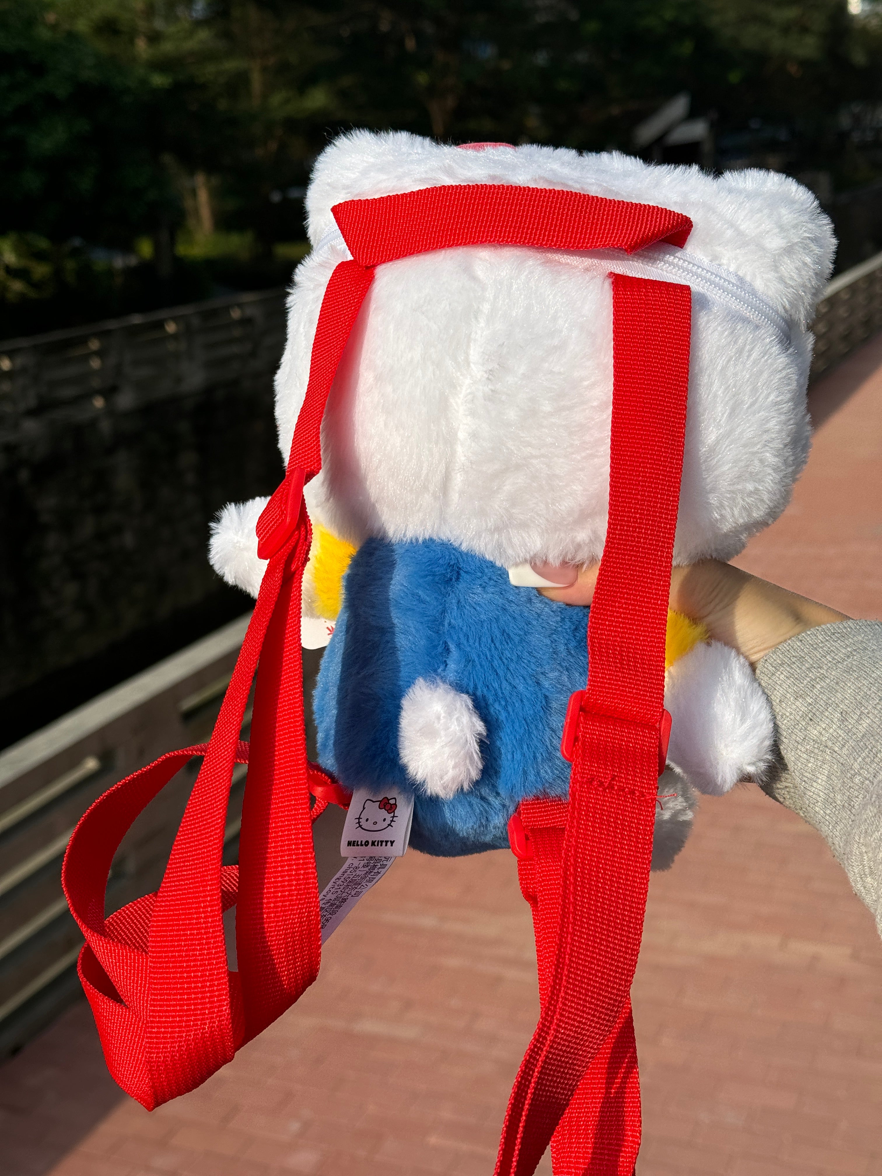 Hellokitty Plush Backpack Bags with Adjustable Straps for Girls