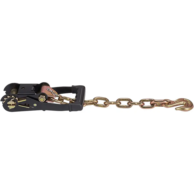 Heavy-Duty Polyester Luggage Straps with Chain Anchors 4-Pack