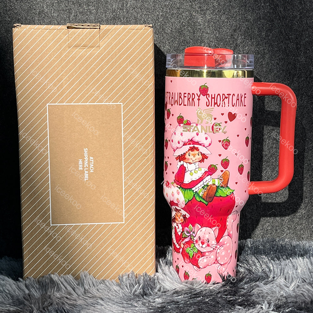 More Strawberry Shortcake 40oz Tumbler 🚢Free Shipping🚢