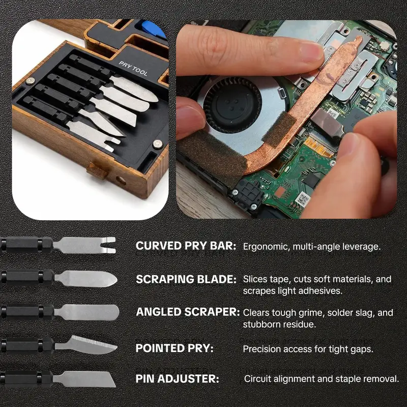 🔨55 In 1 Magnetic Screwdriver Set 360° Handle Special Bits for PC Chassis & Home Appliance Repair