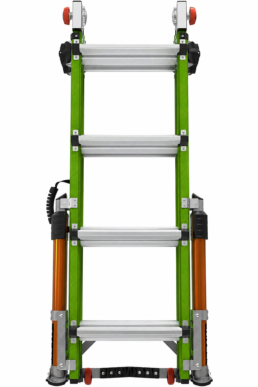 🔥 All-Terrain Multi-Position Fiberglass Ladder – Heavy-Duty, Stable & Easy to Move