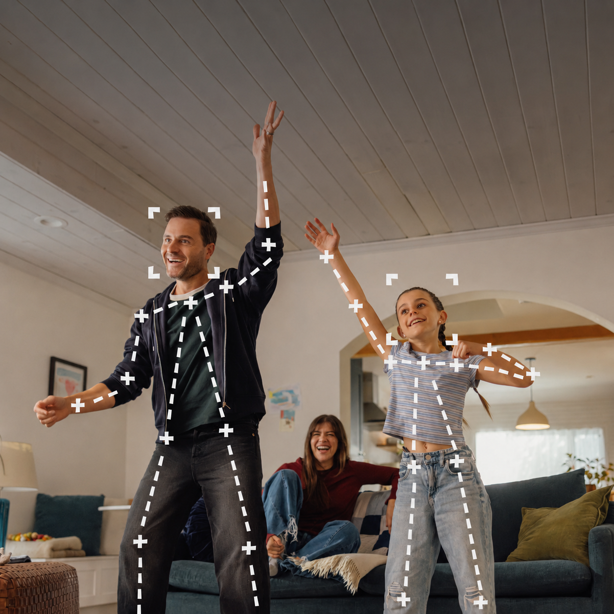 🔥 Controller-Free Motion Game Console for Kids & Families
