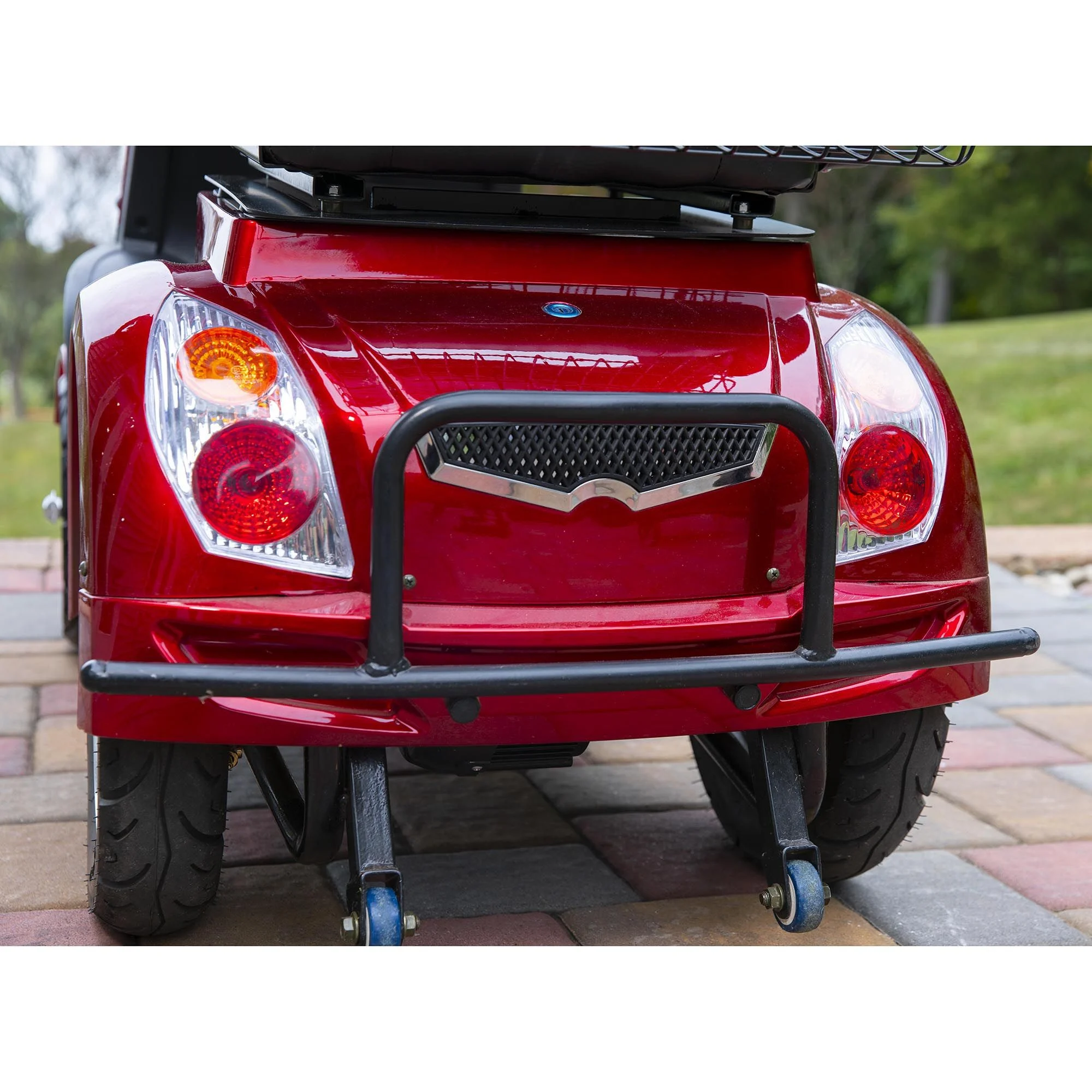 Heavy Duty 4-Wheel Mobility Scooter - 60V/20Ah,35 Miles for Seniors 500lbs with Adjustable Seat and Drum Brake