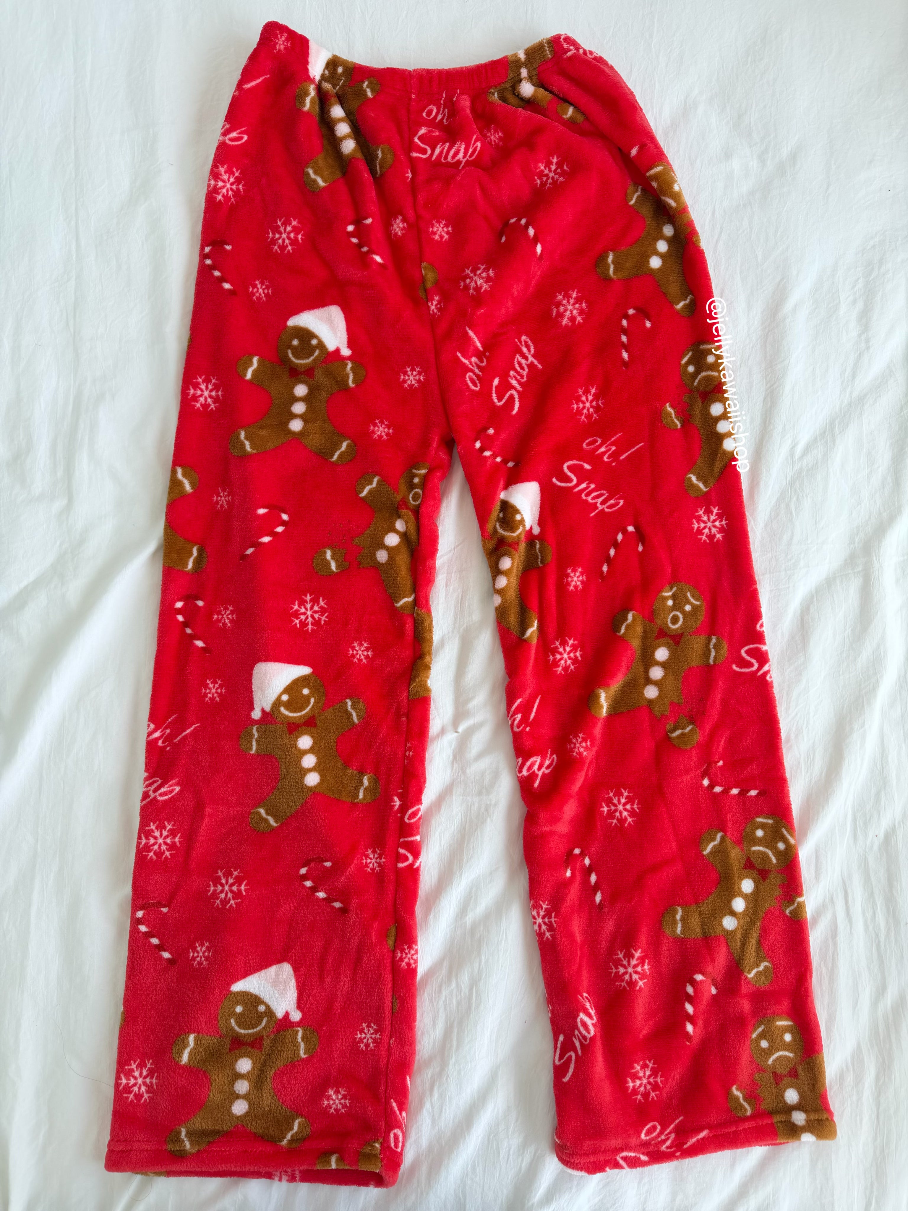 Hellokitty Christmas Pants Pajama Long Bottoms