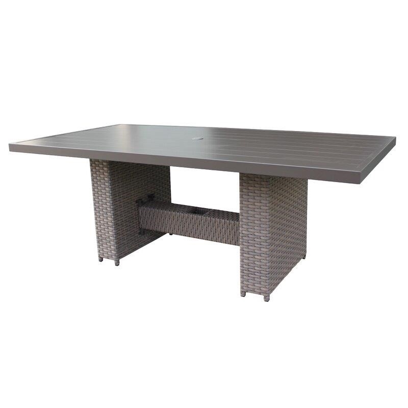 Kenwick Rectangular 6 - Person 80'' Long Dining Set
