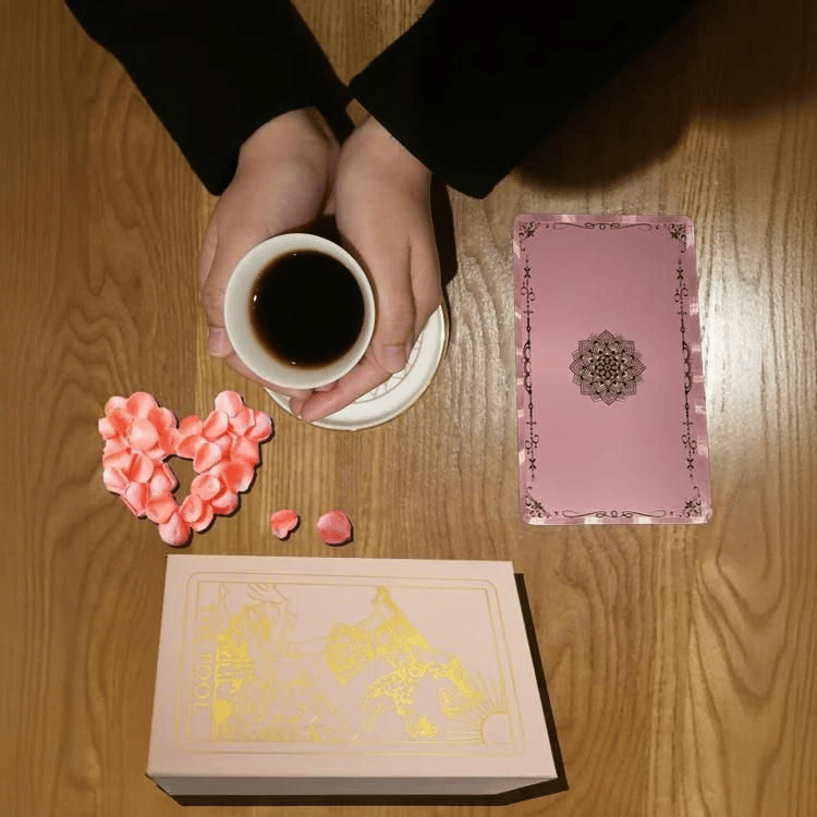 💵💵Rose Gold Tarot Cards with Guide Book