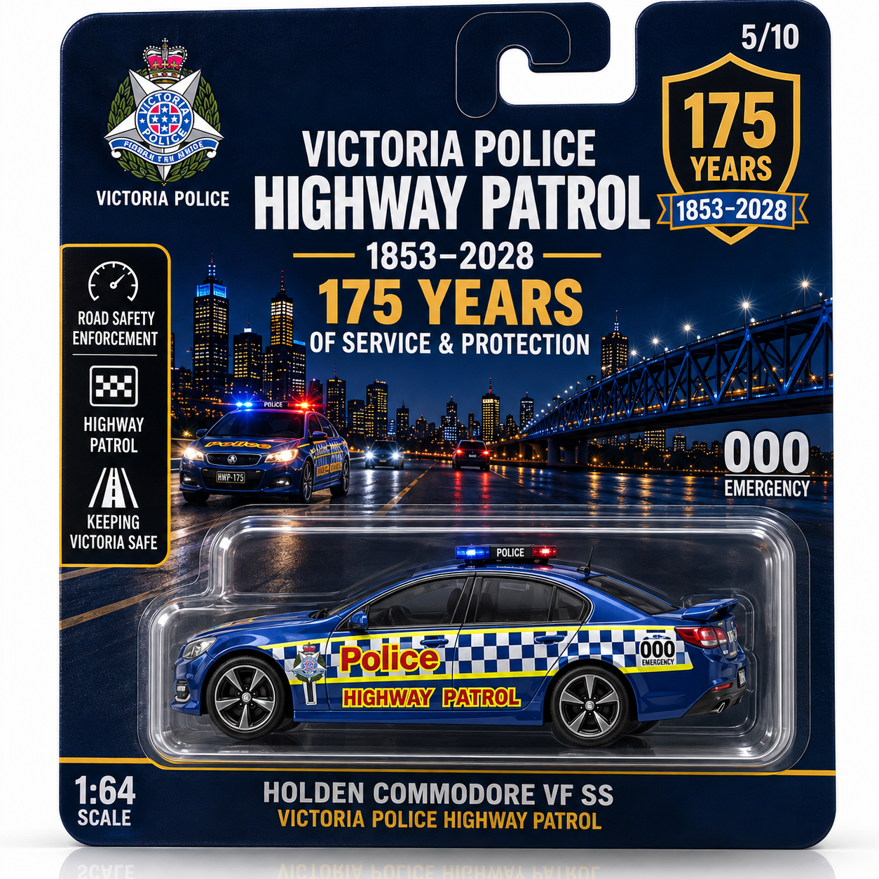 Victoria Police Highway Patrol 175th Anniversary Holden Edition