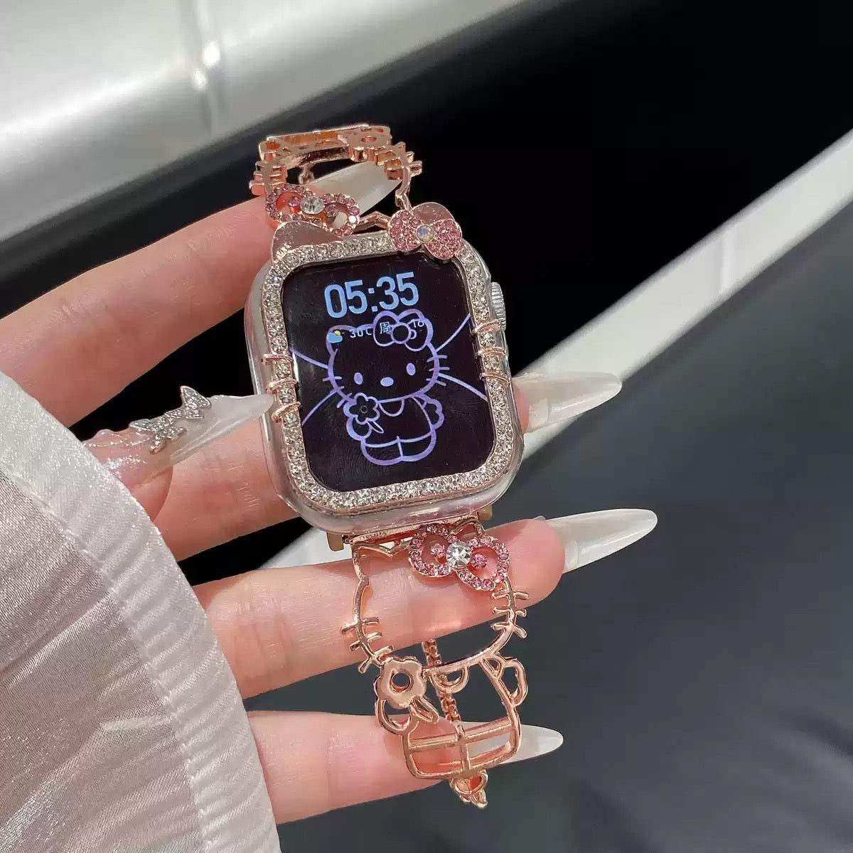 Hellokitty Shape Apple Watch Band Strap Bands Bracelet