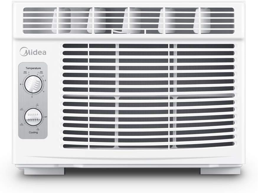 5000 BTU Small Window Air Conditioner, Mechanical & Digital Remote Control Options for Rooms Up To 150 Sq.Ft