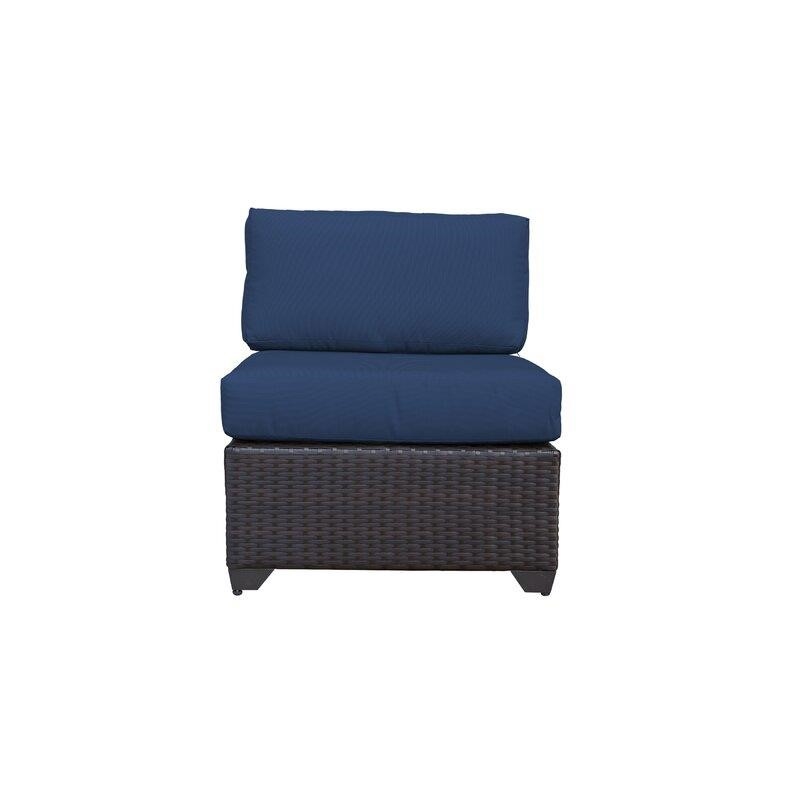 Tegan Wicker/Rattan 7 - Person Seating Group with Cushions