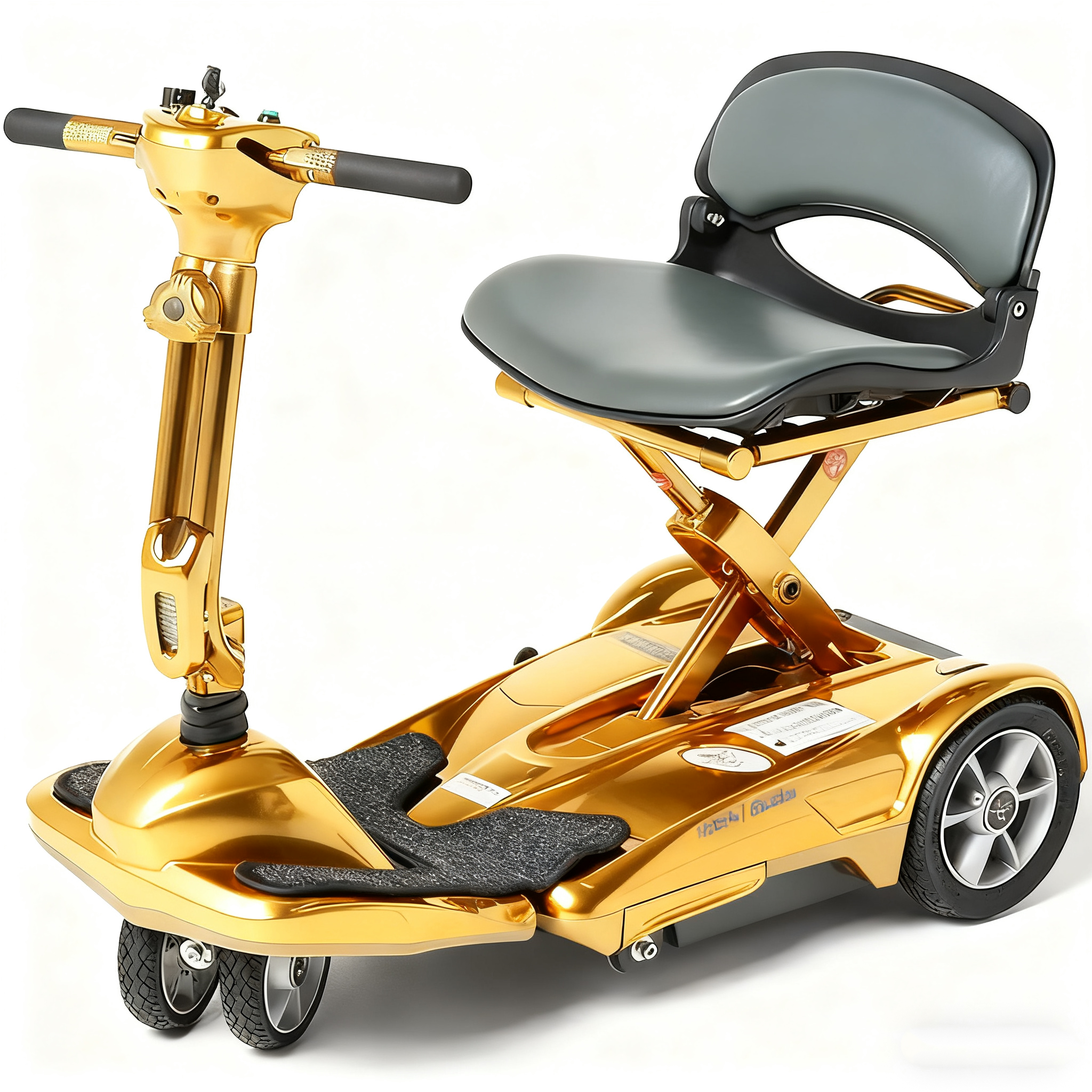 Last Day For Clearance✨Easy Move Folding Travel Scooter(Free gift: Front basket)