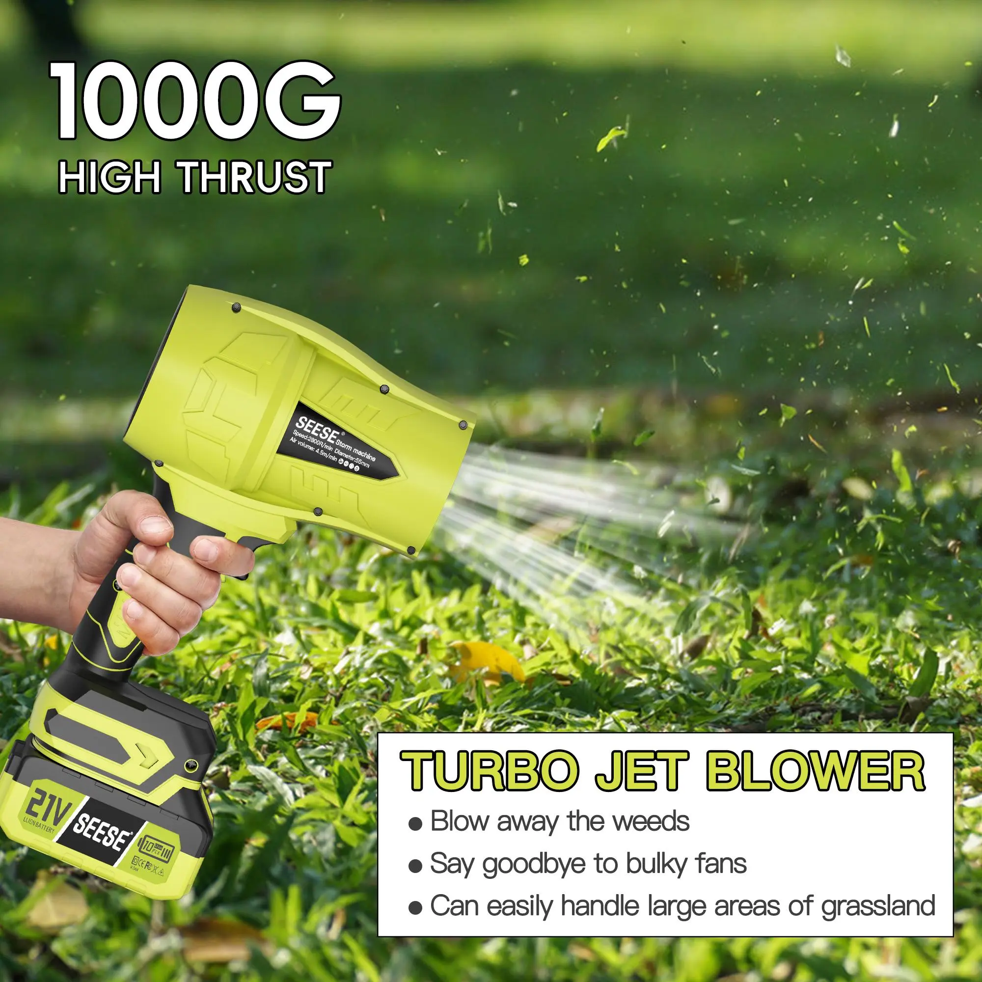 21V Cordless Car Cleaning Kit