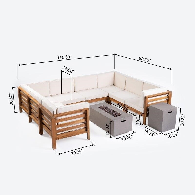 Patson 6 - Person Seating Group with Cushions